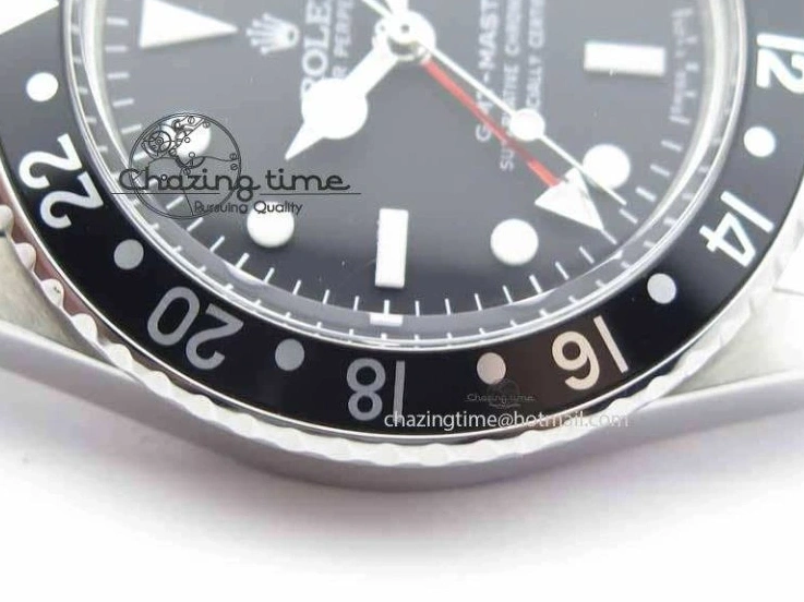 0519 RelaxedFit GMT-Master Vintage 1675 SS BP Best Edition Black Bezel White Markers A 3750